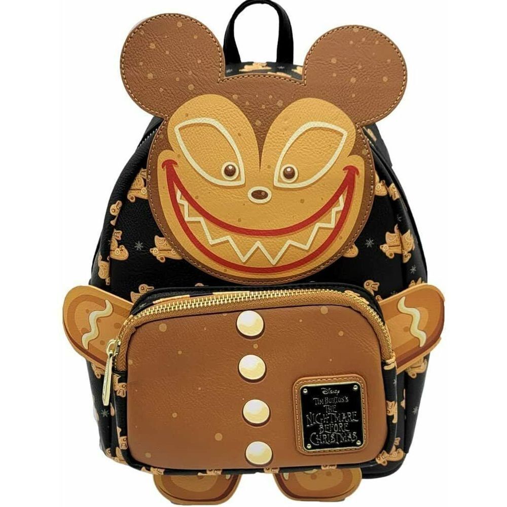 Loungefly Disney NBC Gingerbread Scarry Teddy Exclusive Mini Backpack NWT
